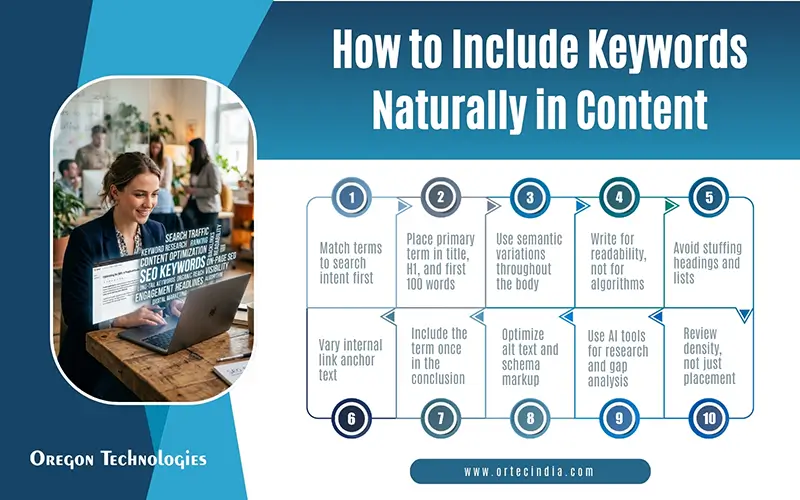 How to Naturally Include Keywords in Content A Step-by-Step SEO Guide
